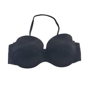 Maidenform Black Adjustable Strap or Strapless Wired & Padded Bra Size 36C